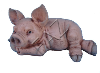 Design Pig Figure Garden Statue Sculpture Figures Sculptures Decoration c374